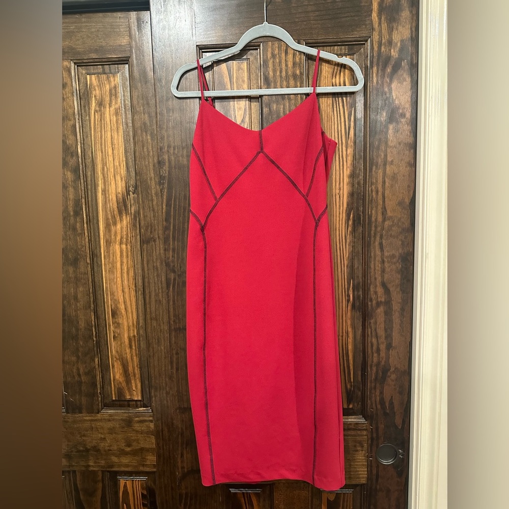 1.State Elegant Red Dress